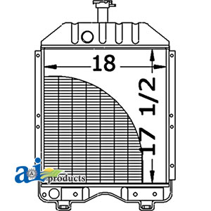 KU20152    Radiator---Replaces 15571-72064 